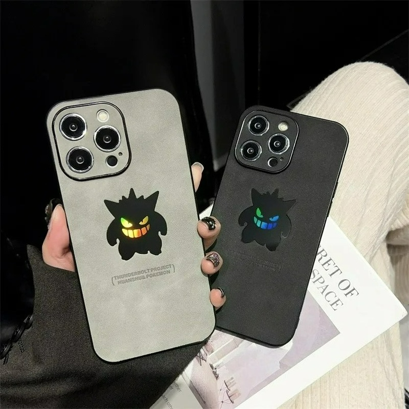 Leather X - Karikatür Anime Gengar Deri Dokulu Lazer