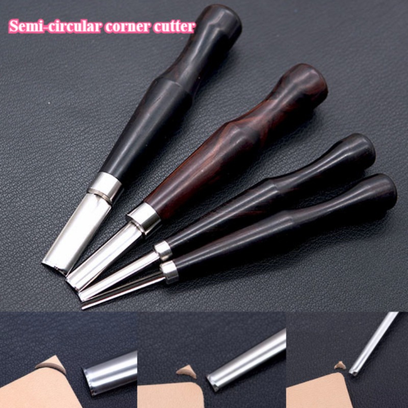 Round Knife Leatherwork - 1/4 Yarı dairesel Pah Bıçağı R2.5/5/7.5/10
