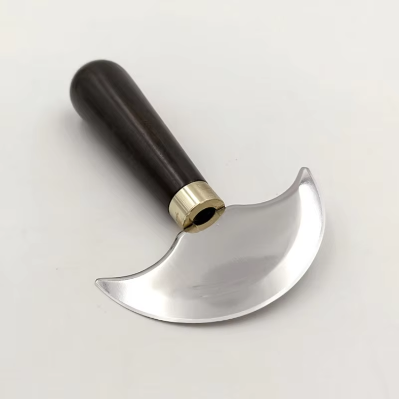 Round Knife Leatherwork - 1 Adet Profesyonel Deri Kesme Bıçağı