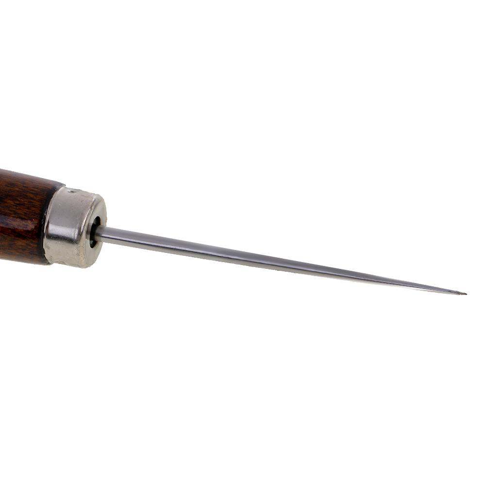Leatherwork Hand Sewing Needles - Deri Awl'si Paslanmaz Çelik Delme El