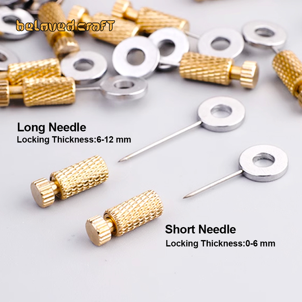 Leatherwork Hand Sewing Needles - Belovedcraft 10 Adet Deri Dikiş Konumlandırma