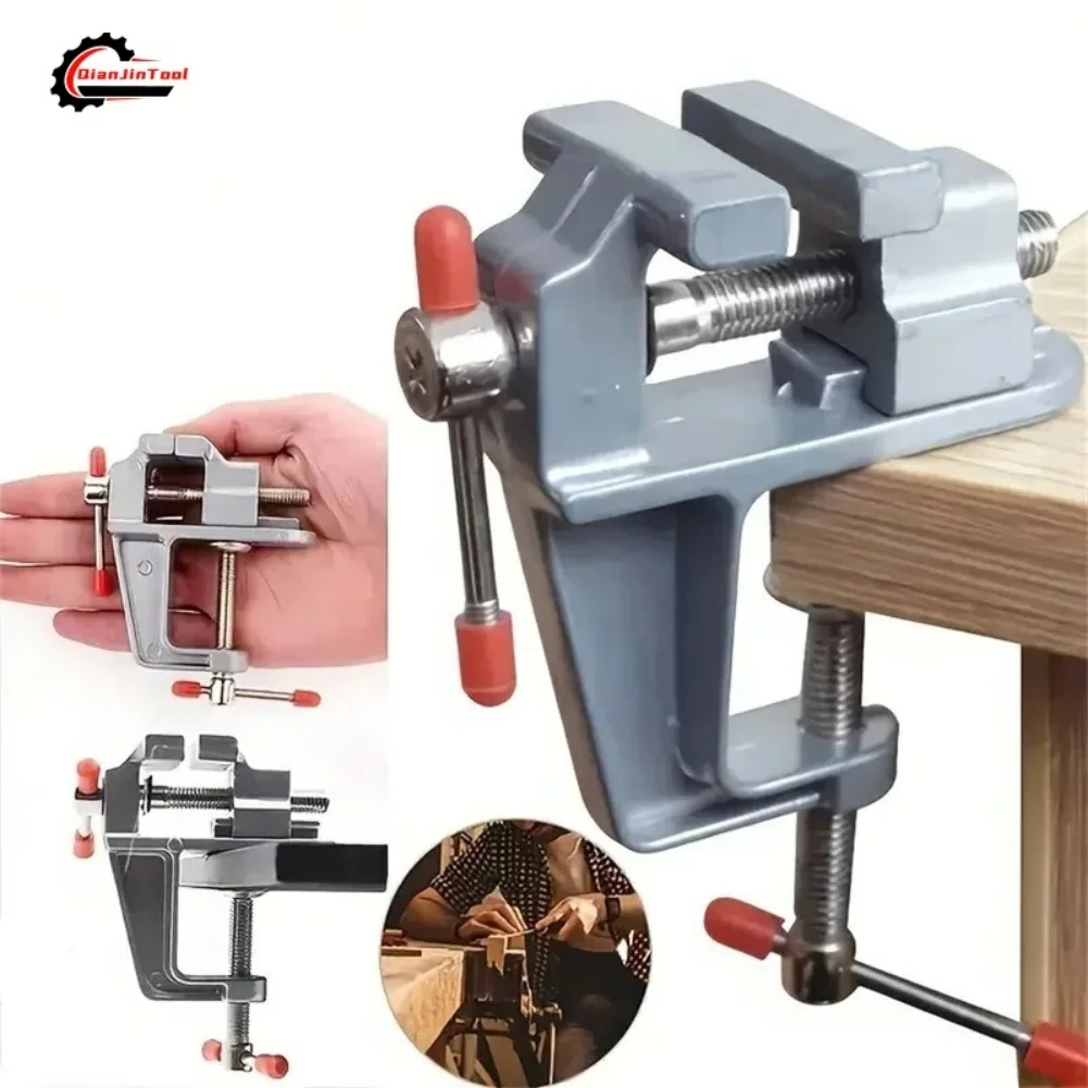 Leatherwork Bench - Mini Masa Kelepçesi Küçük Tezgah Alüminyum