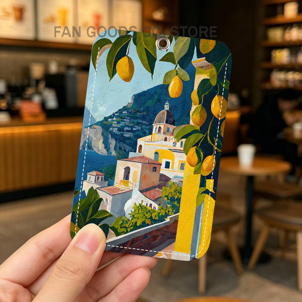 Avrupa Amalfi Sahili Limon Tut - Leatherwork Keychain incelemesi ve fiyatı