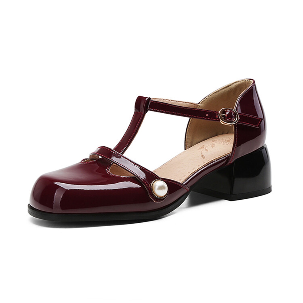 Kalın Yüksek Topuklu Sandaletl - Leather Work Women Shoes incelemesi ve fiyatı