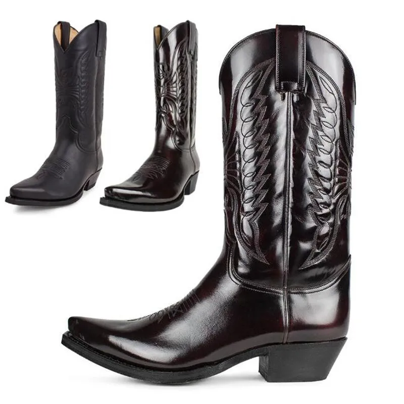 Kovboy erkek kadın ülke Vintag - Leather Work Women Shoes incelemesi ve fiyatı