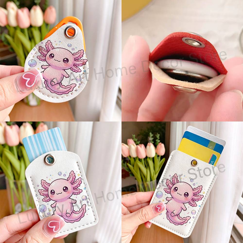 Sevimli pembe A-Axolotl Karika - Leatherwork Keychain incelemesi ve fiyatı