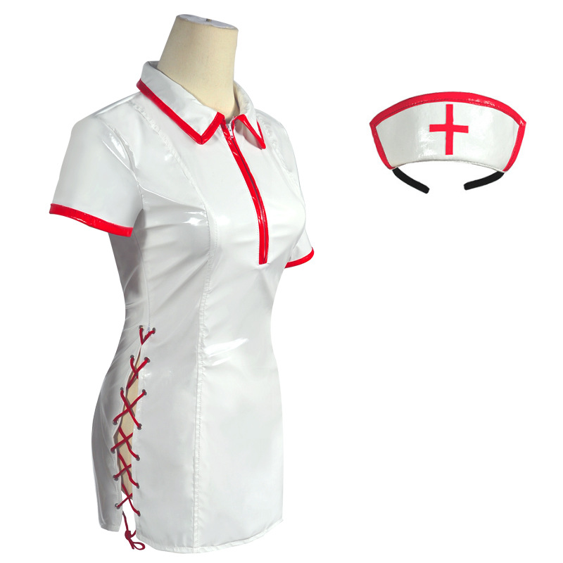 Anime testere adam Cosplay kos - Leather Work Dress incelemesi ve fiyatı