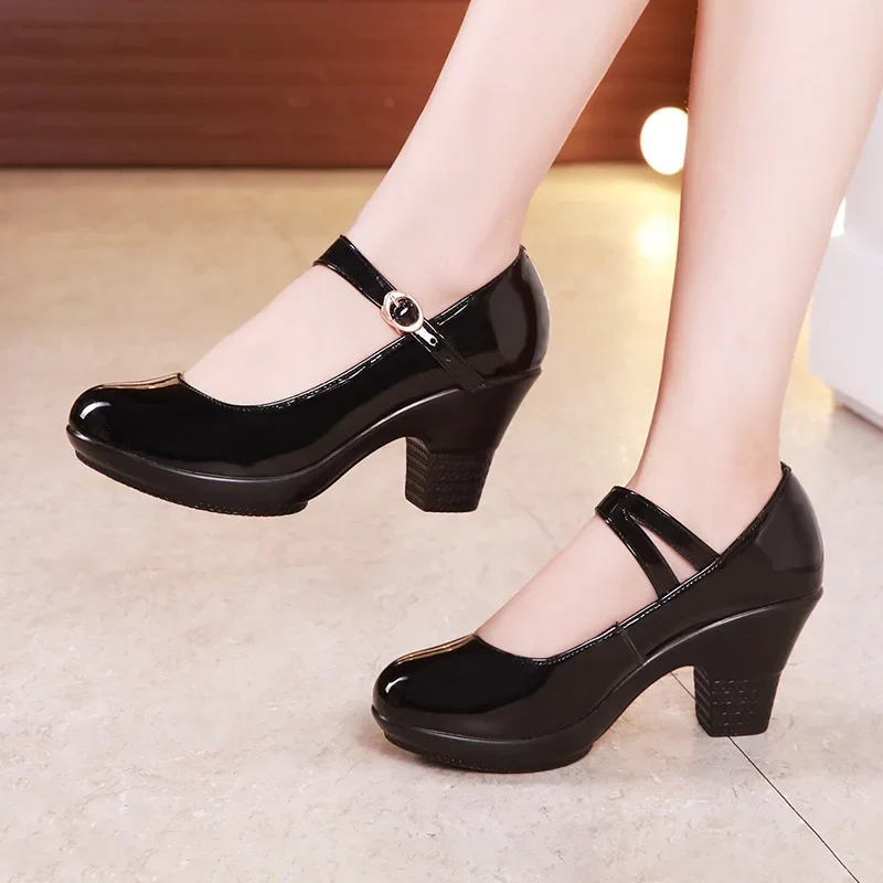 Küçük Beden 32-43 Orta Boy Blo - Leather Work Women Shoes incelemesi ve fiyatı