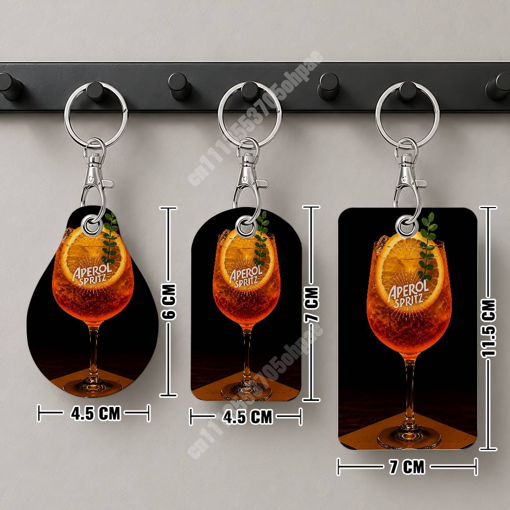 Turuncu Prosecco A-Aperol S-Sp - Leatherwork Keychain incelemesi ve fiyatı